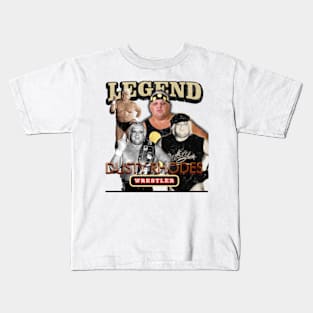 dusty rhodes art drawing Kids T-Shirt